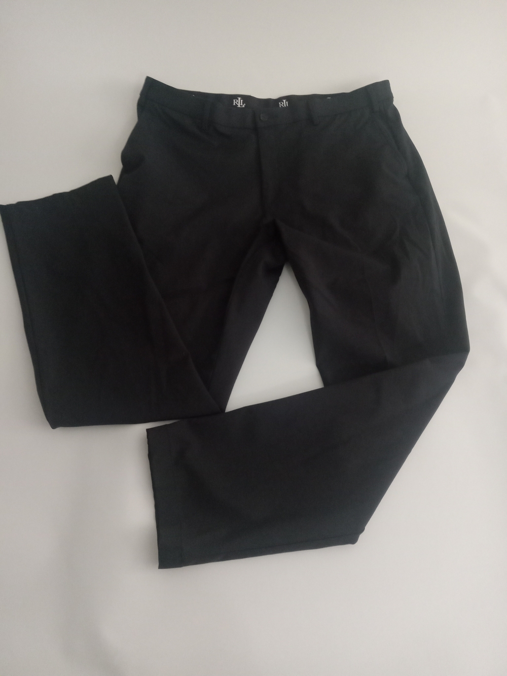 Ralph Lauren Men's Black Dress Pants Sz 38x32